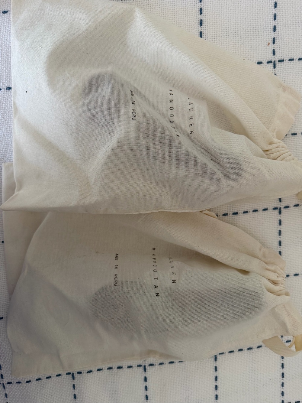 NWOT Lauren Manoogian White Elastic-Sling Ballet Flats - Picture 8 of 8